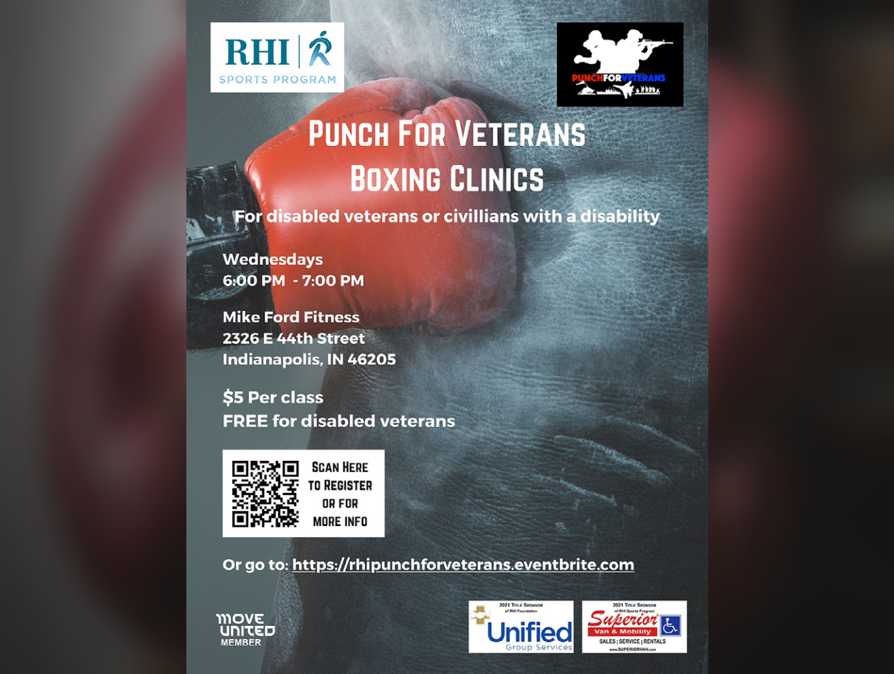Punch For Veterans Clinic Picture